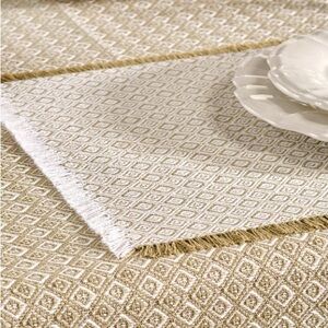 Vermont Country Store Mountain Weavers Diamond Mountain Weave Cotton Placemat